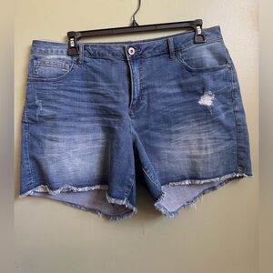 Denim Blue Women's Shorts